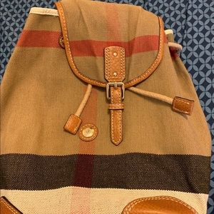Burberry small backpack kids
